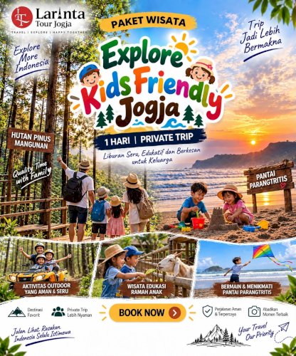 Paket Wisata Explore Kids Friendly Jogja