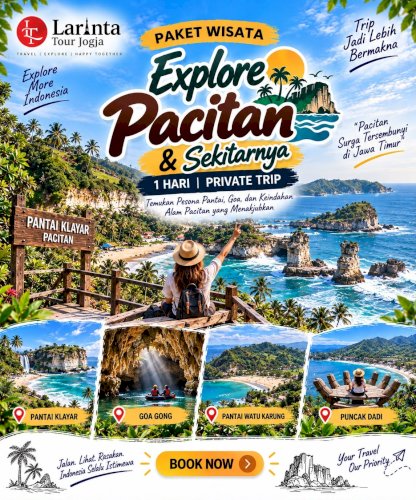 Paket Wisata Explore Pacitan dan sekitarnya 