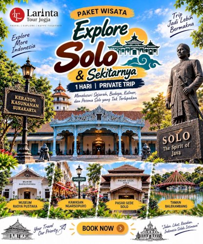 Paket Wisata Explore Solo & Sekitarnya