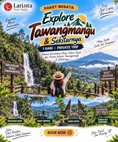 Paket Wisata Explore Tawangmangu dan sekitarnya 