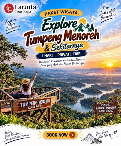 Paket Wisata Explore Tumpeng Menoreh dan sekitarnya